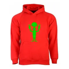 MARITEX - Poleron Aliens Ufo Manos Arriba Moda Hombre