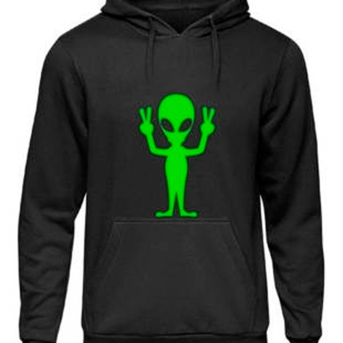 MARITEX - Poleron Aliens Ufo Manos Arriba Moda Hombre