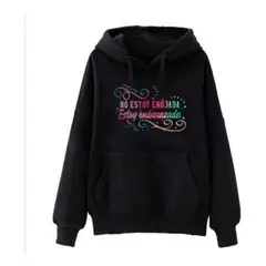 MARITEX - Poleron Estampado Mujer Embarazada Frase Moda Mujer