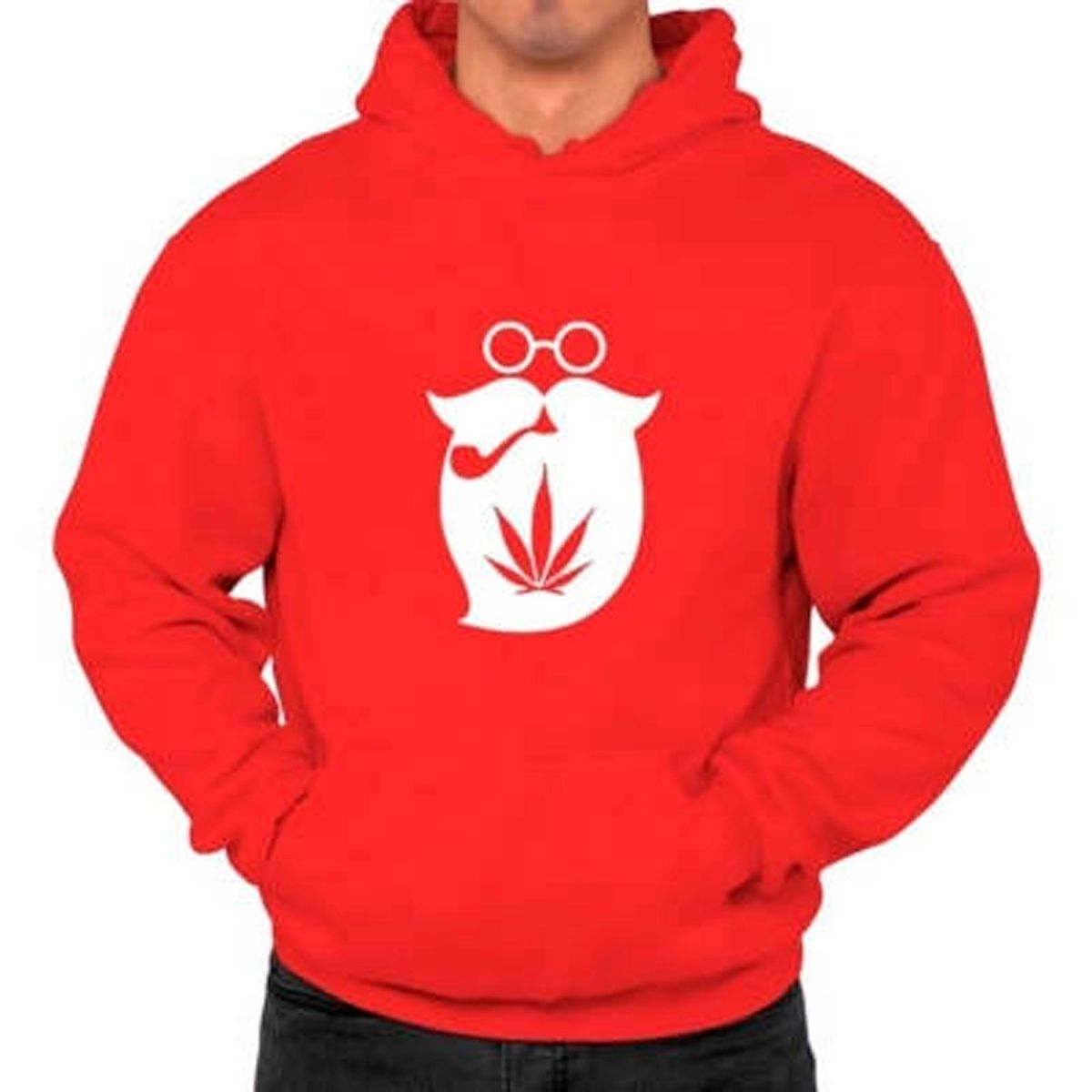 MARITEX - Poleron Estampado Santa Smoked   Navidad Viejo Pascuero