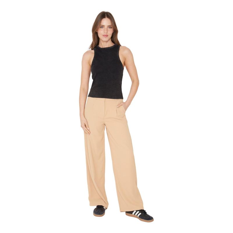JACINTA TIENDA - Pantalón Lupe camel Jacinta Tienda