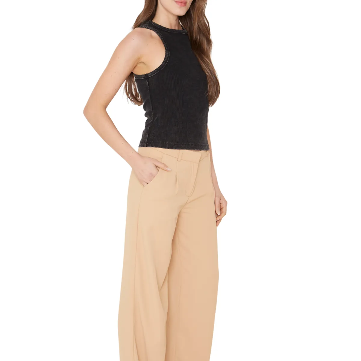 JACINTA TIENDA - Pantalón Lupe camel Jacinta Tienda