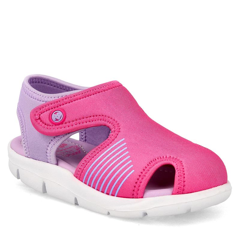BUBBLE GUMMERS - Sandalia  Niño Bubblegummers Bentley Rosado-Lila.