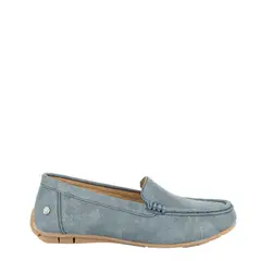 ALQUIMIA - Mocasin Mujer Azul Santis