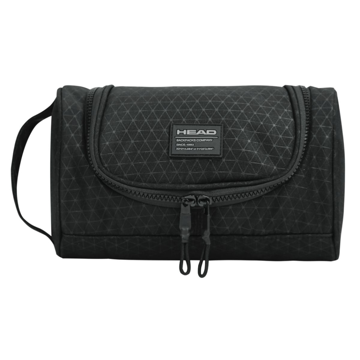 HEAD - Neceser Hombre Rugby Rombos Negros Head