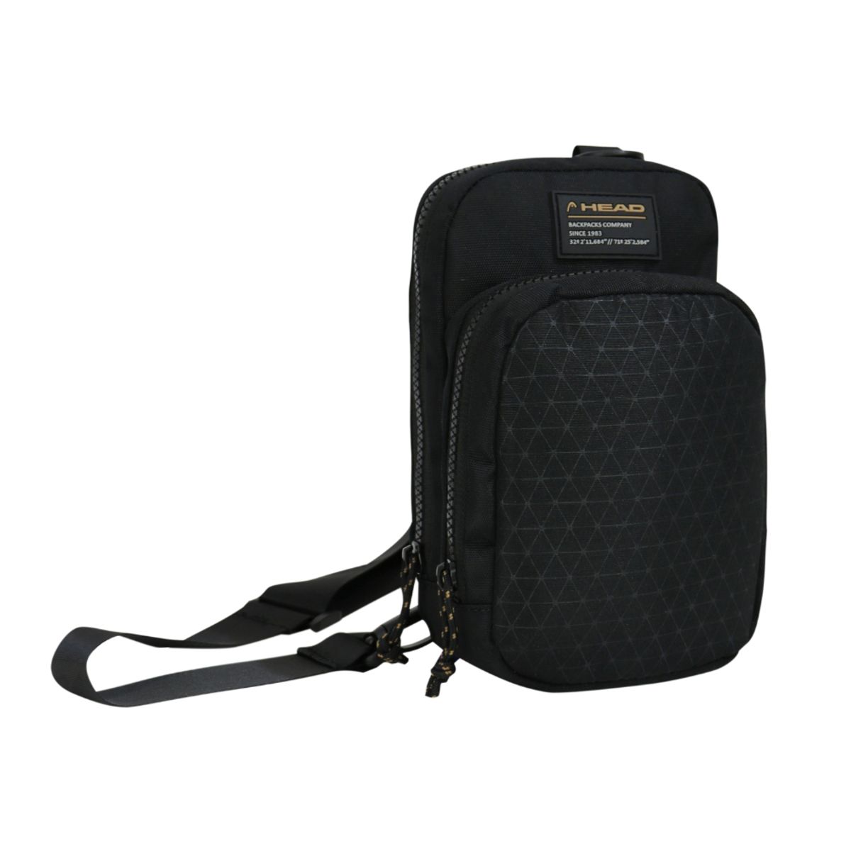 HEAD - Bolso Porta Documentos Vip Rombos Negro Head