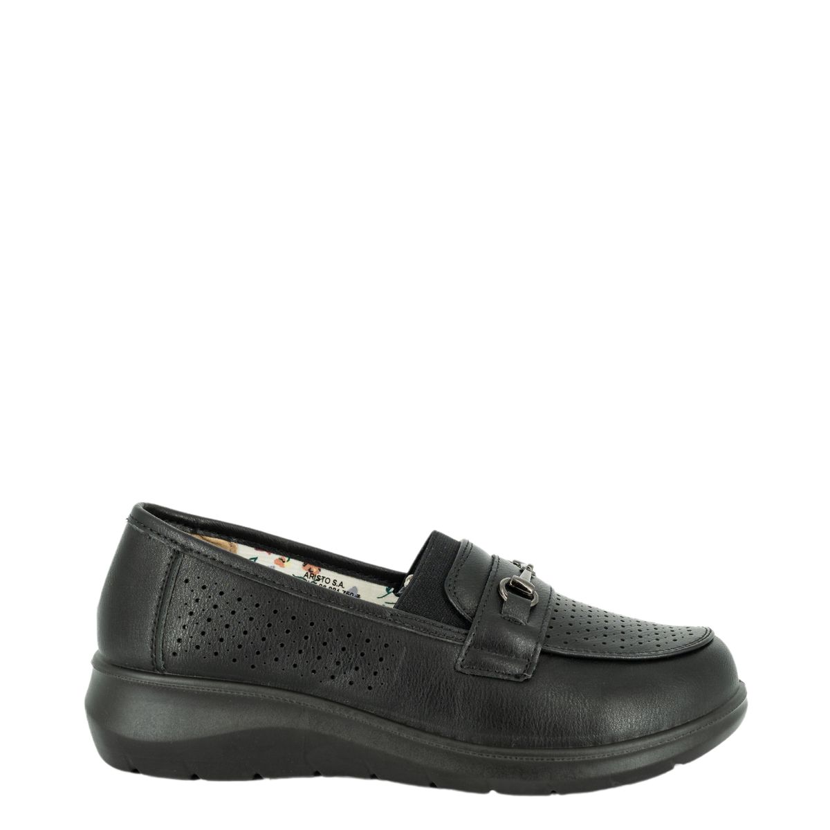 PASSER - Mocasin Mujer Negro Sisa Passer