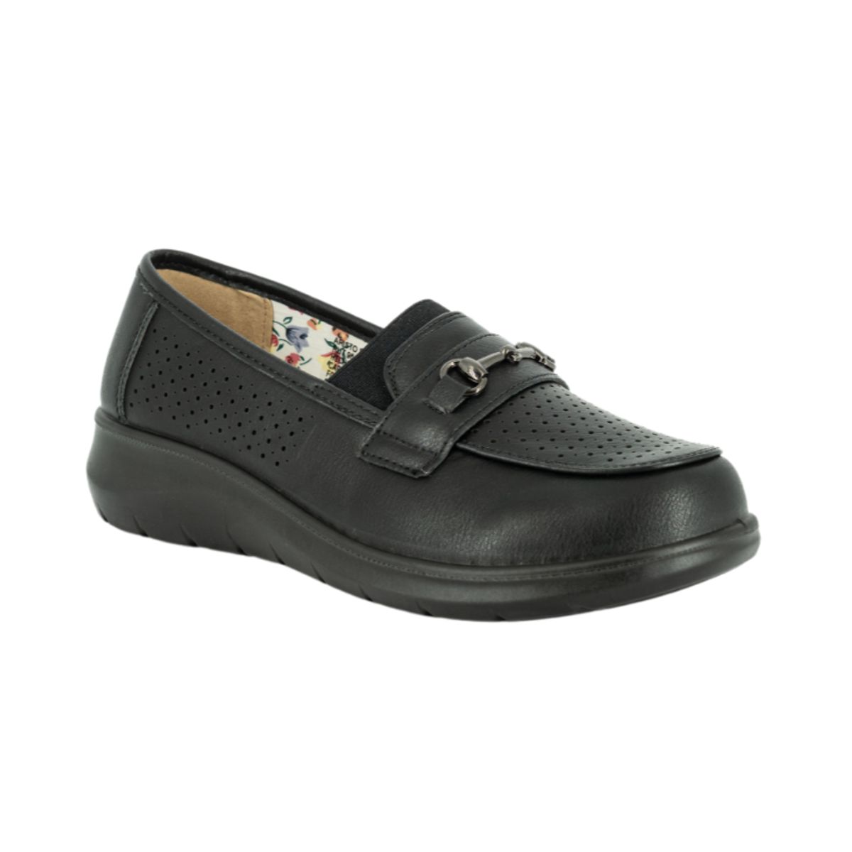 PASSER - Mocasin Mujer Negro Sisa Passer