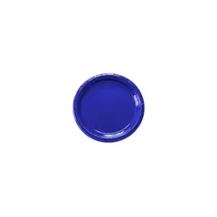 GENERICO - Plato Plastico Redondo18cm Azul