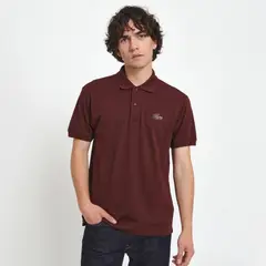 LACOSTE - Polera Polo Algodón Hombre PH2856 Burdeo