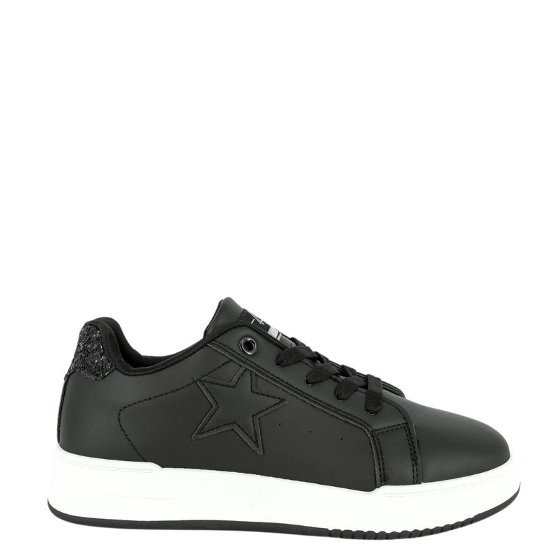 ALQUIMIA - Zapatilla Mujer Negro Farre Alquimia
