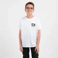 O'NEILL - POLERA MANGA CORTA LITTLE WAVE BLANCO