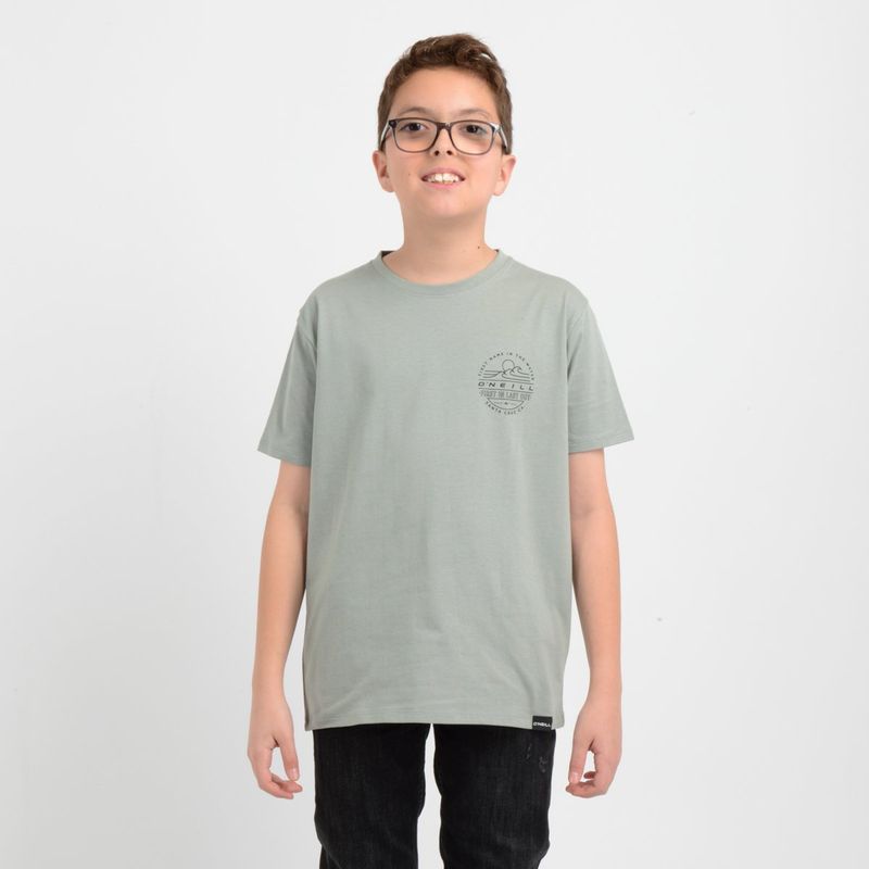 O'NEILL - POLERA MANGA CORTA MUIR VERDE CLARO / PASTEL