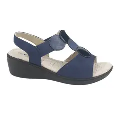 CHALADA - Sandalia Mujer Azul Casual Lupe-82