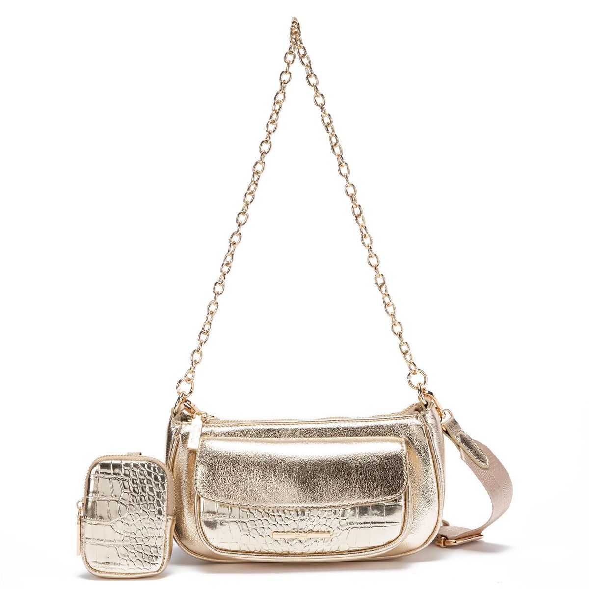 GACEL - Cartera - Bandolera Pequeña - Gacel - Dorado