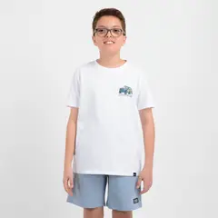 O'NEILL - POLERA MANGA CORTA FREE WHEELIN BLANCO