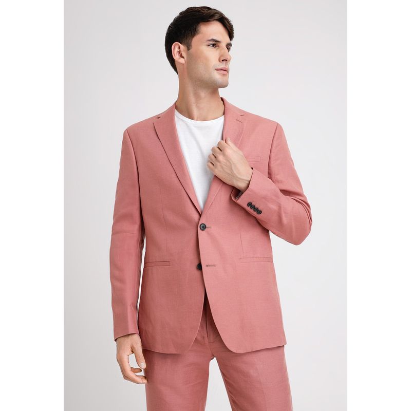 PERRY ELLIS - Chaqueta Hombre Lino Suit Separates Rosa Viejo Perry Ellis