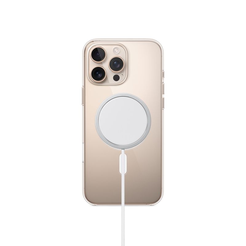 GENERICO - Carcasa Para iPhone 16 Pro Max Magnética Compatible Magsafe + Cargador