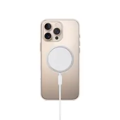 GENERICO - Carcasa Para iPhone 16 Pro Max Magnética Compatible Magsafe + Cargador