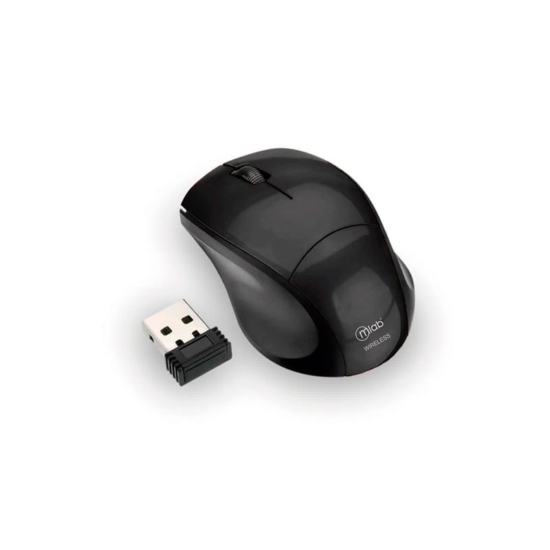 MLAB - Mouse Inalámbrico Mw 8100 Advanced Usb Mlab Negro MLAB