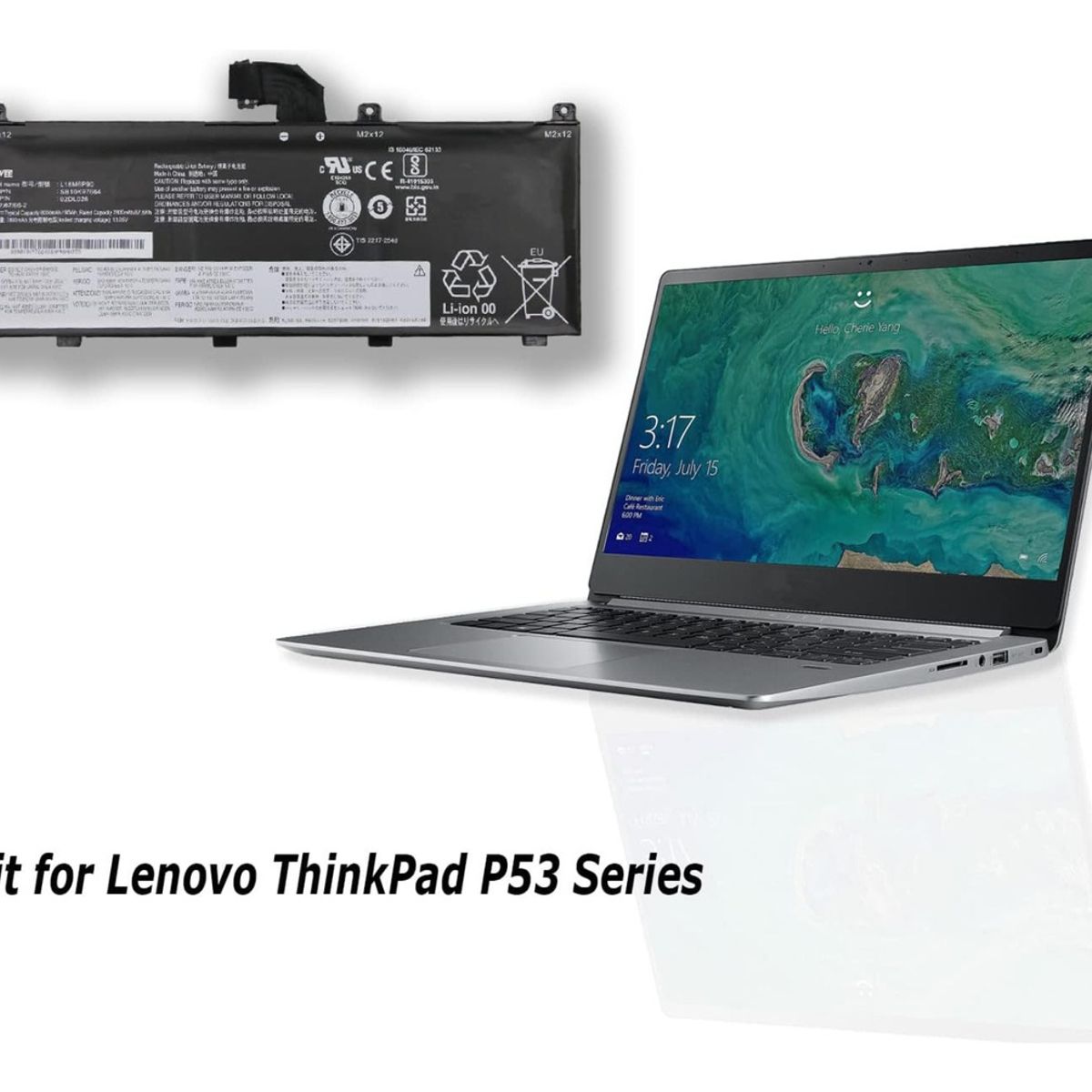 GENERICO - Bateria L18m6p90 Para Lenovo Thinkpad P53 Series