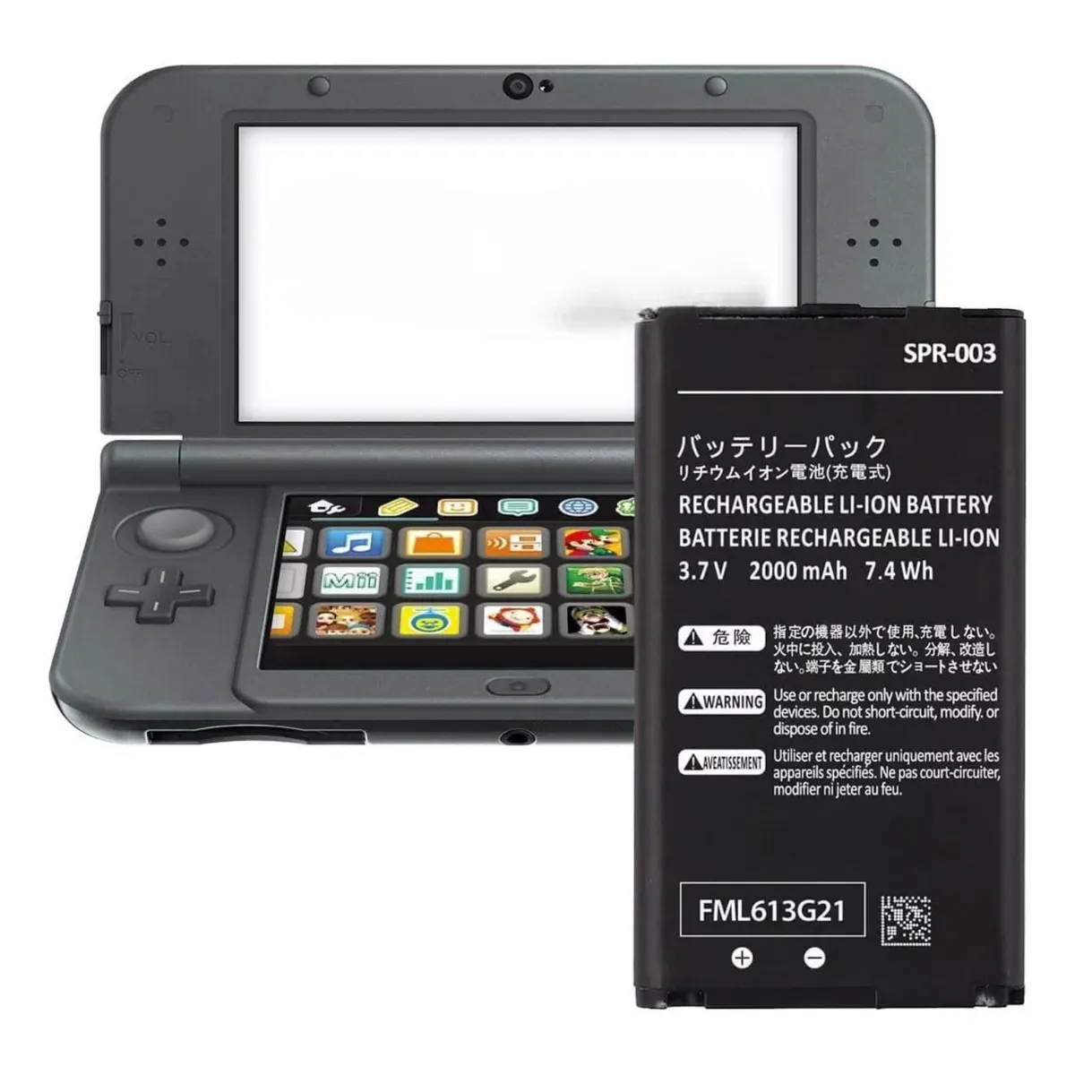 GENERICO - Batería Para Consola Nintendo 3ds Xl Y New 3ds Xl spr-003