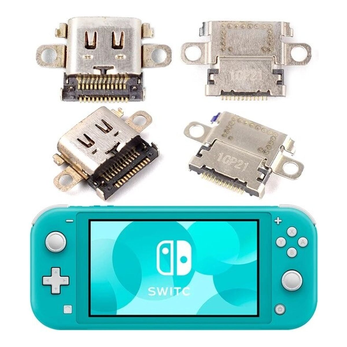 GENERICO - Puerto Pin De Carga Para Consola Nintendo Switch Lite