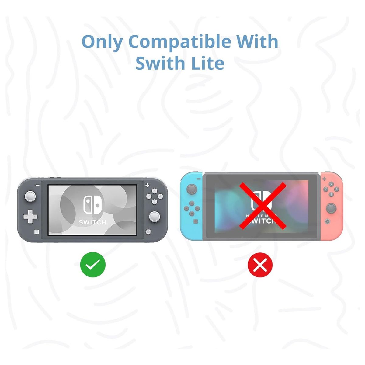 GENERICO - Pantalla Lcd Repuesto Para Nintendo Switch Lite Nueva