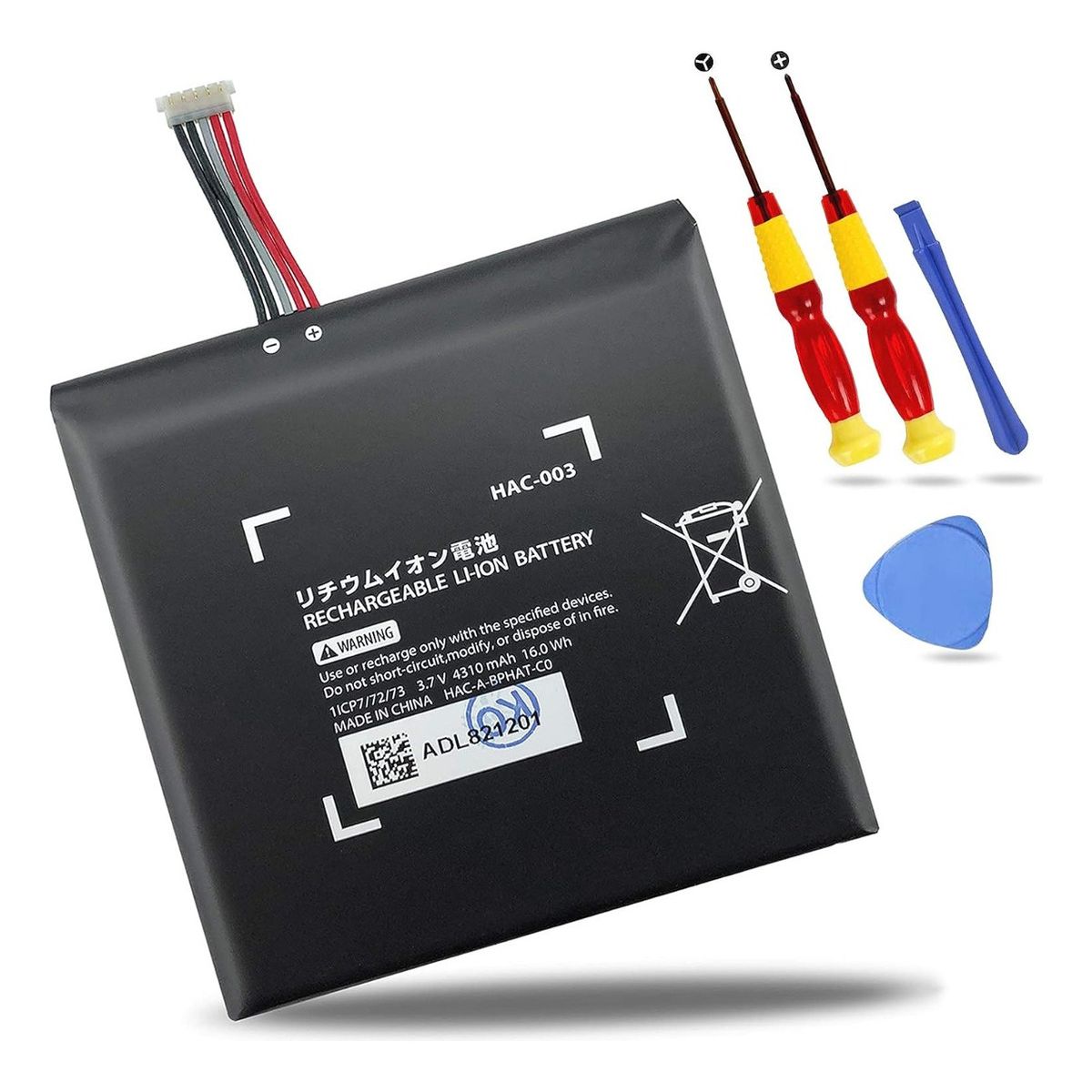 GENERICO - Bateria Alta Duración hac-003 Para Nintendo Switch 4310mah