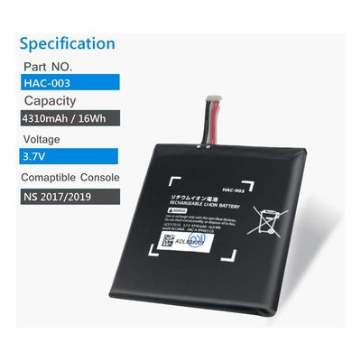 Imagen 2 del producto Bateria Alta Duración hac-003 Para Nintendo Switch 4310mah