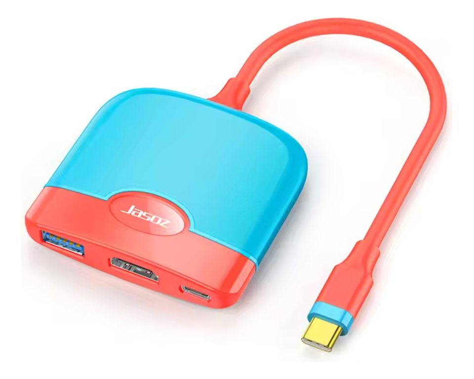 GENERICO Adaptador Hub Dock Tv Para Nintendo Switch 4k 60hz Usbc Hdmi