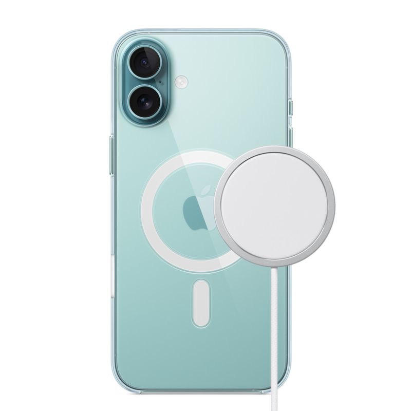 GENERICO - Carcasa Para iPhone 16  Magnética Compatible Magsafe + Cargador