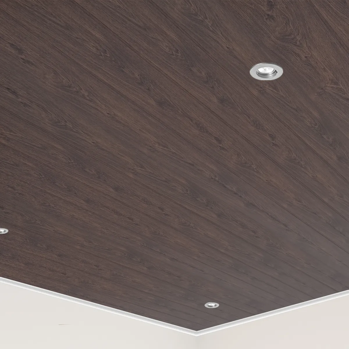 NOTWOOD - Revestimiento de cielo - Duo castaño -  300 cm