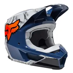 FOX - Casco RACING V1 KARRERA Azul