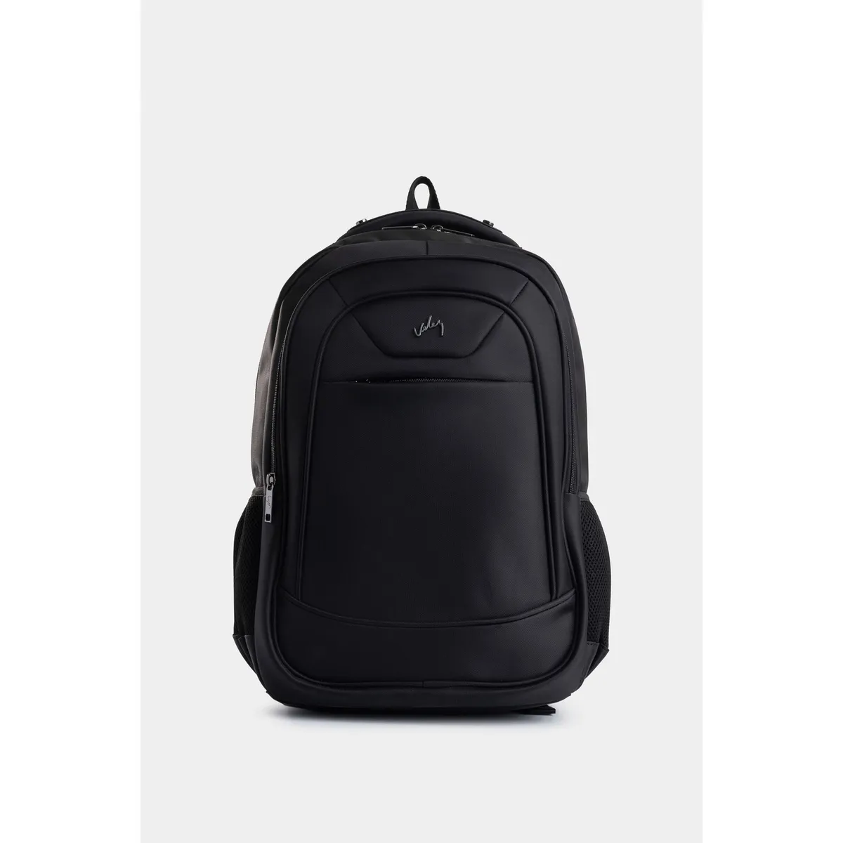 VELEZ - Vélez Mochila Kaiser Lona Y Cuero Hombre Estilo Urbano Negro