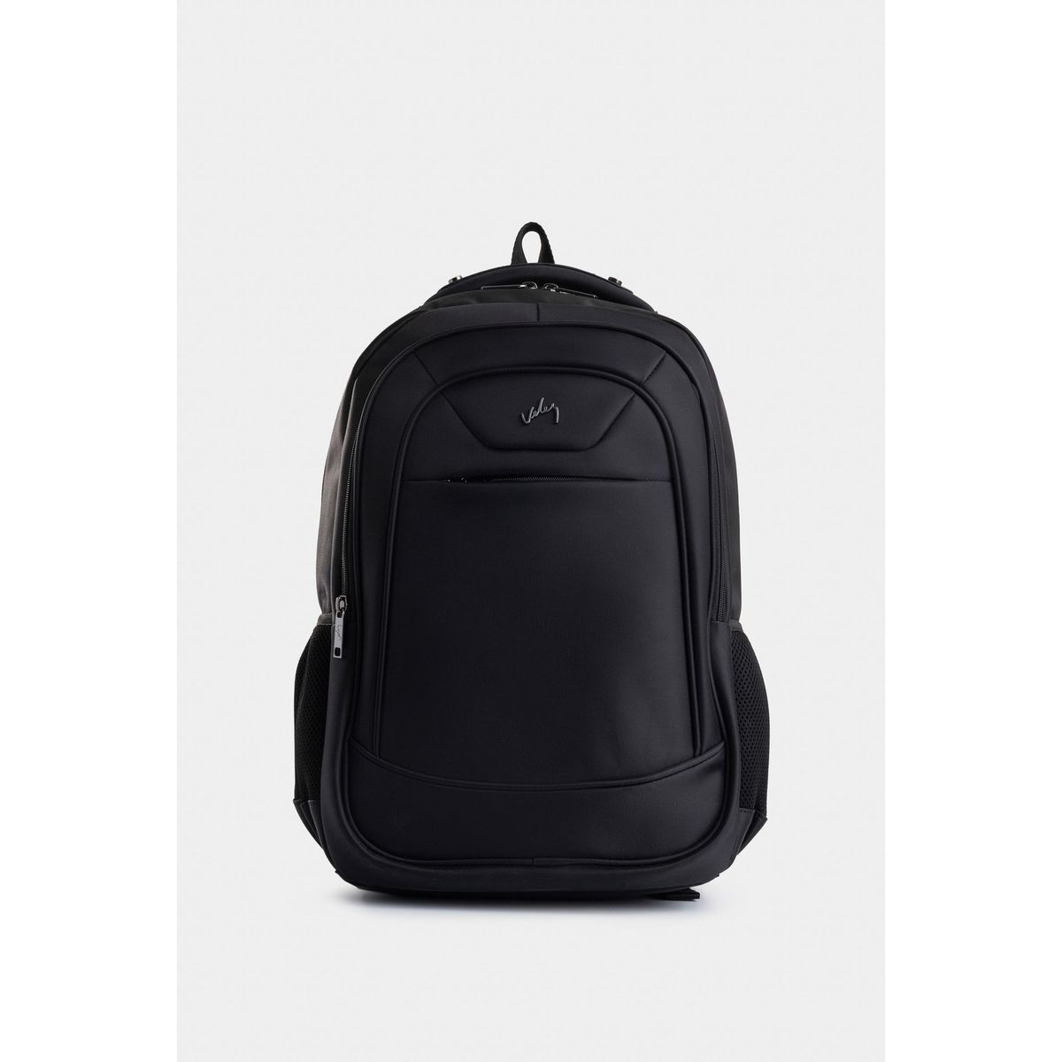 VELEZ - Vélez Mochila Kaiser Lona Y Cuero Hombre Estilo Urbano Negro