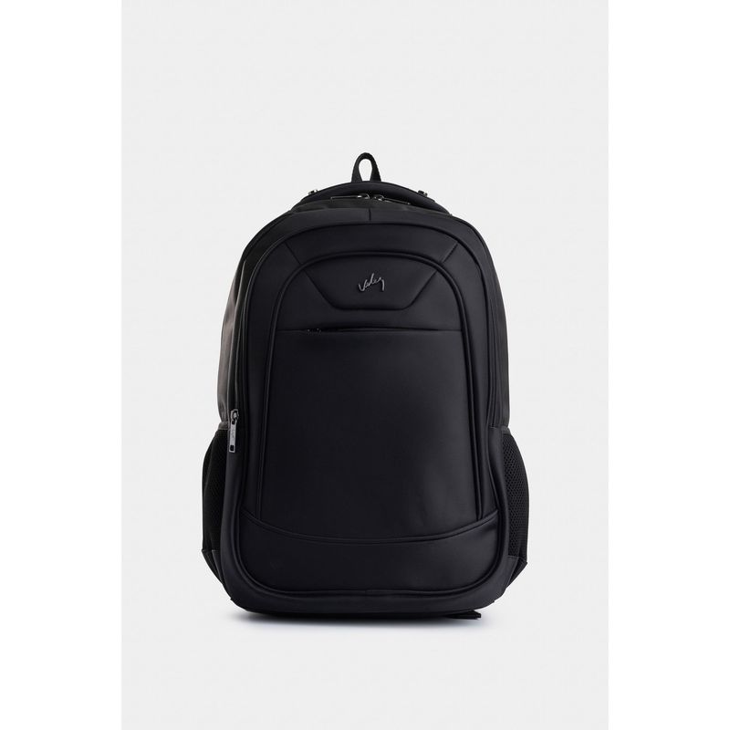 VELEZ - Vélez Mochila Kaiser De Lona y Cuero Para Hombre Negro