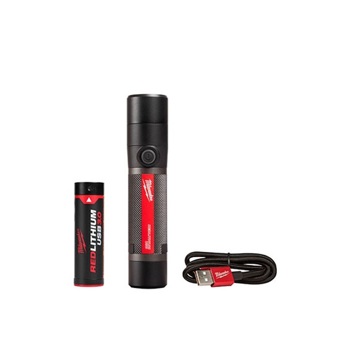 MILWAUKEE - Linterna de enfoque giratorio Redlithium USB 1100L Milwaukee