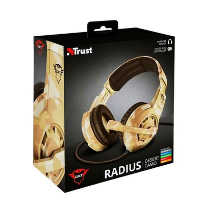 Imagen 2 del producto Audifono Gamer Radius Gxt 310D Desert