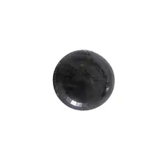 GENERICO - Plato Redondo Negro 6pcs 18cm