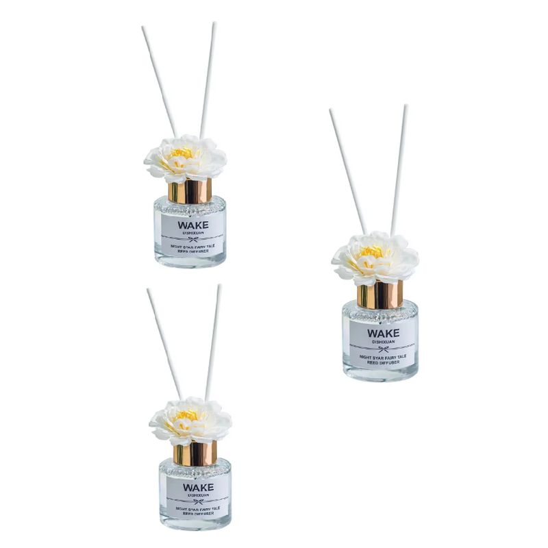 GENERICO - Pack X3 Difusor De Aromas Aromaterapia 50ML Fragancia