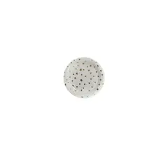 GENERICO - Platos De Cartón Estrellas Doradas 6pcs 18cm