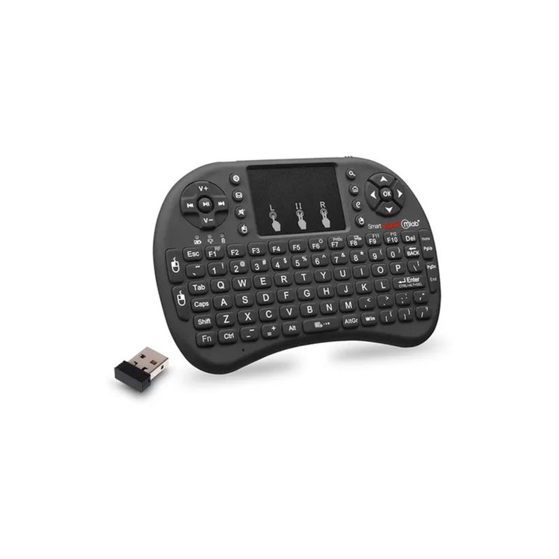 MLAB - Teclado Inalámbrico Mlab 9077 con Touchpad Recargable MLAB