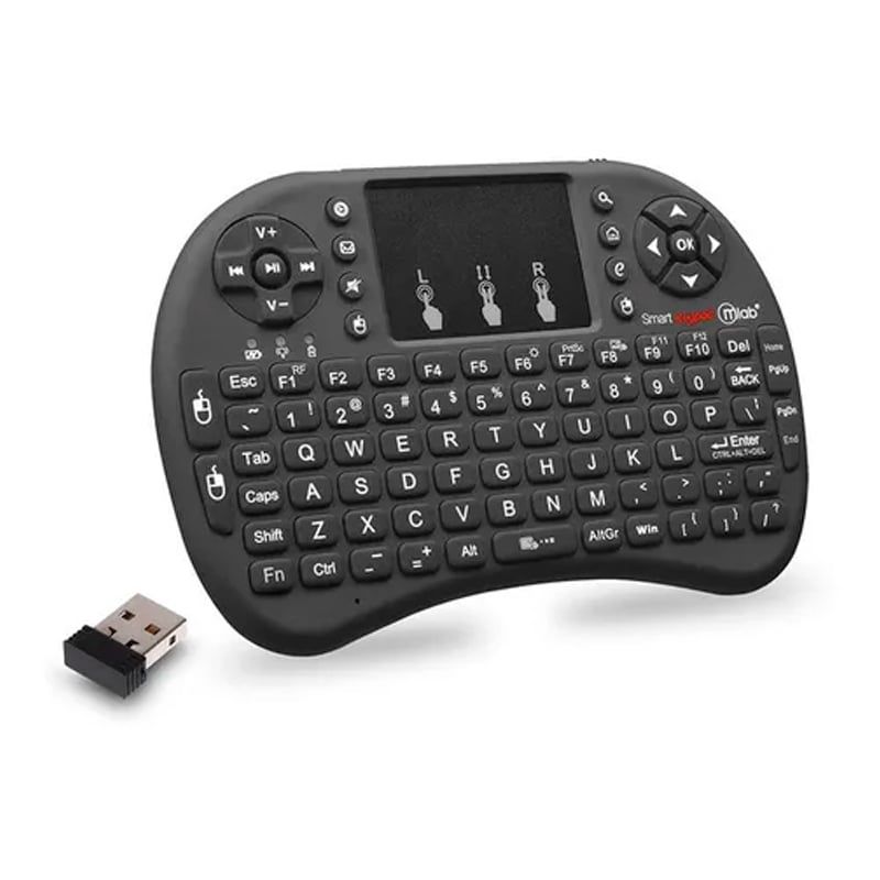 MLAB - Teclado Inalámbrico Mlab 9077 con Touchpad Recargable MLAB