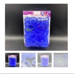 GENERICO - Cortador De Galletas Plastico Letras 26 Pcs Azul