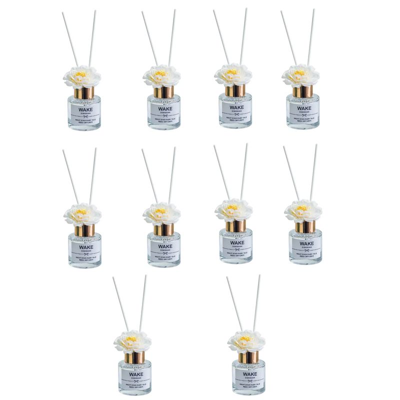 GENERICO - Pack X10 Difusor De Aromas Aromaterapia 50ML Fragancia