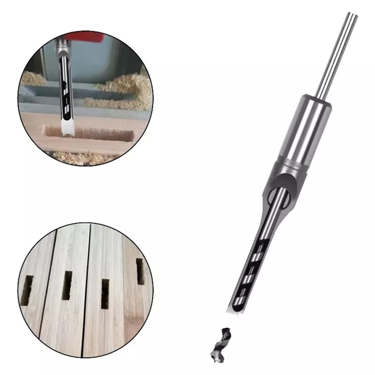 GENERICO - Broca Para Agujeros Cuadrados Hss 12.5 mm