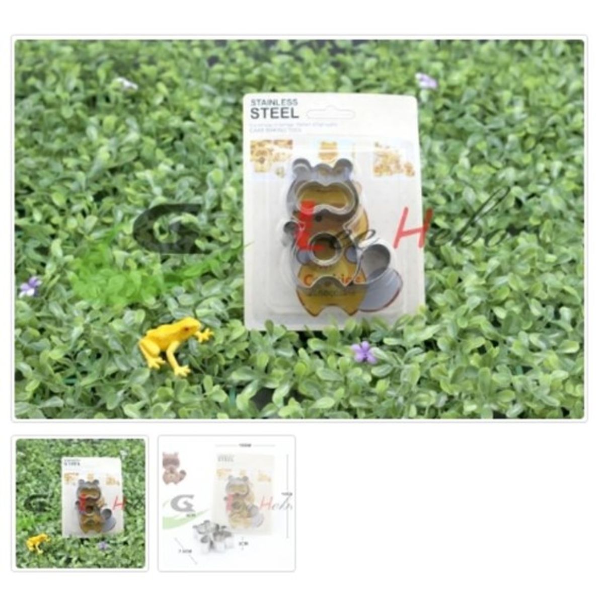 GENERICO - Cortador De Galletas Plastico Figura Ardilla