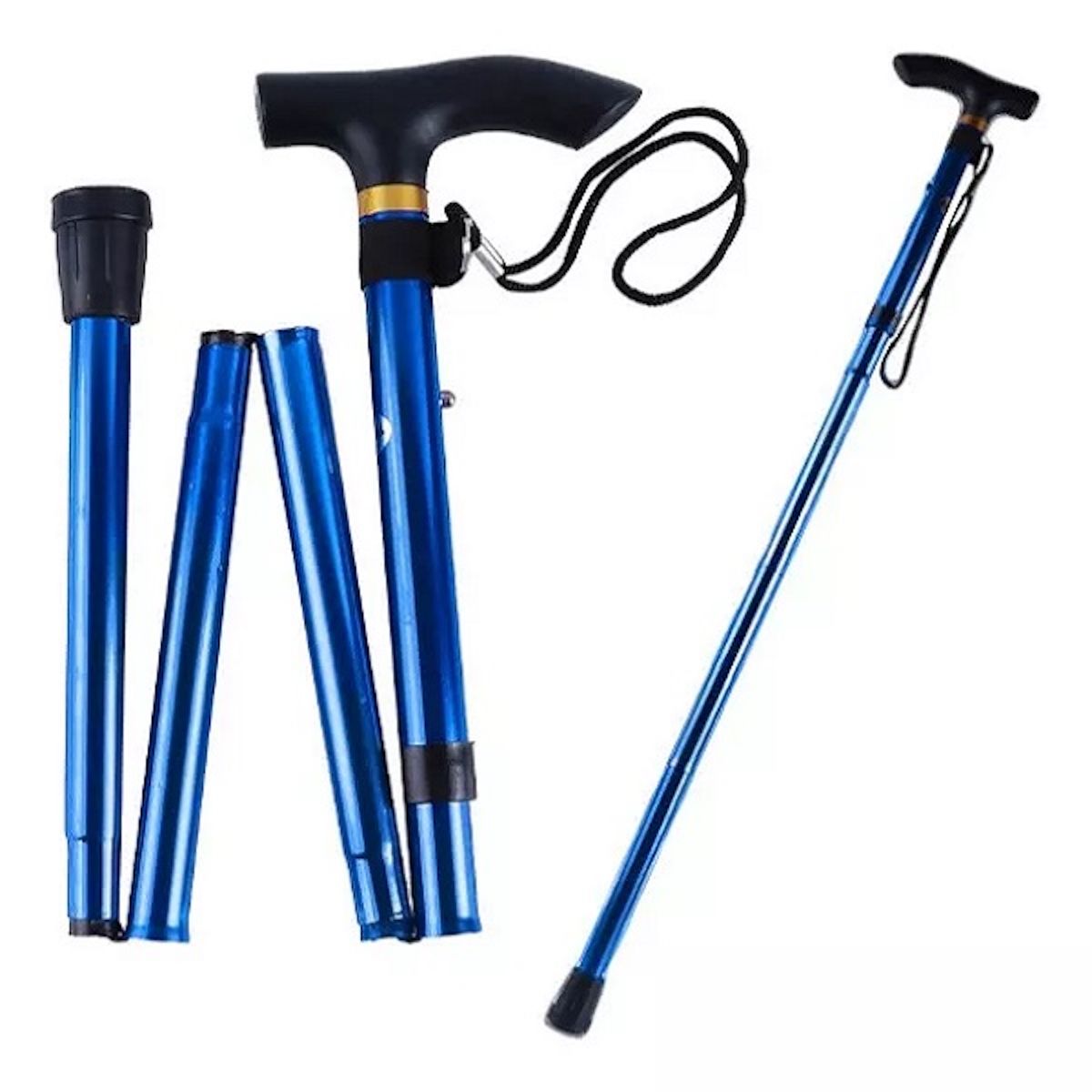 GENERICO - Bastón Ortopédico Ajustable Y Plegable