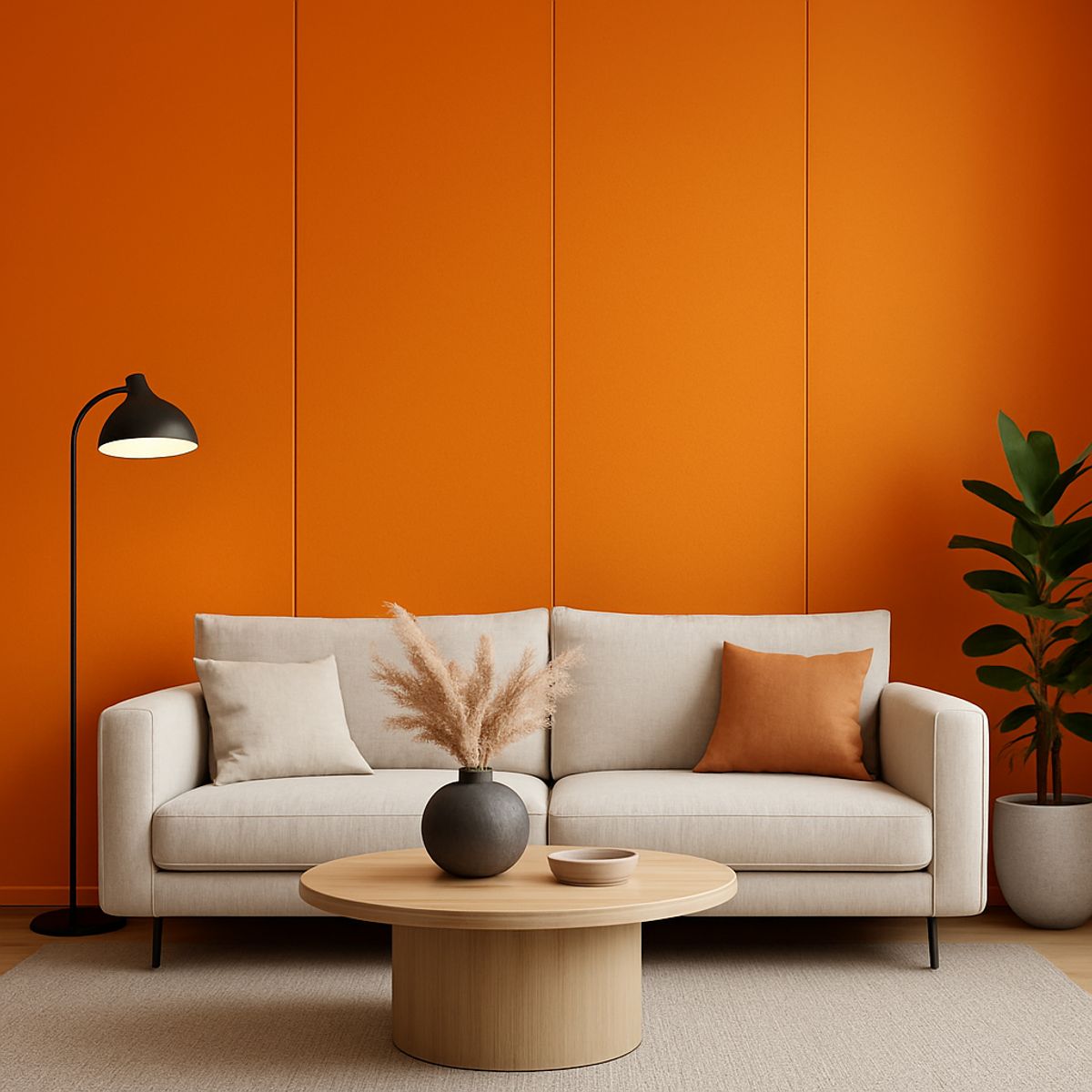 NOTWOOD - Revestimiento de muro - Wall - Orange -  240 cm